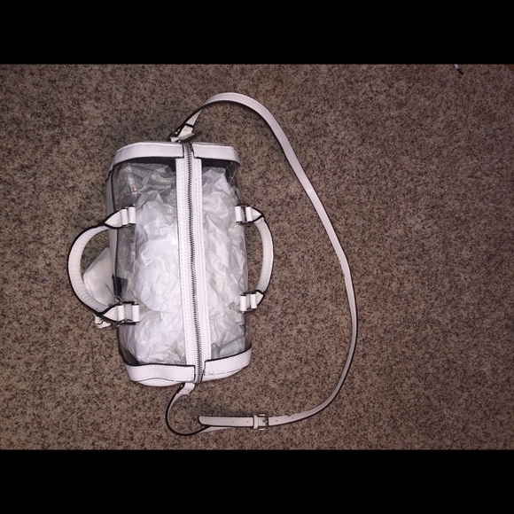 Steve Madden White and Clear Convertible Bag, NWT - Picture 4 of 7